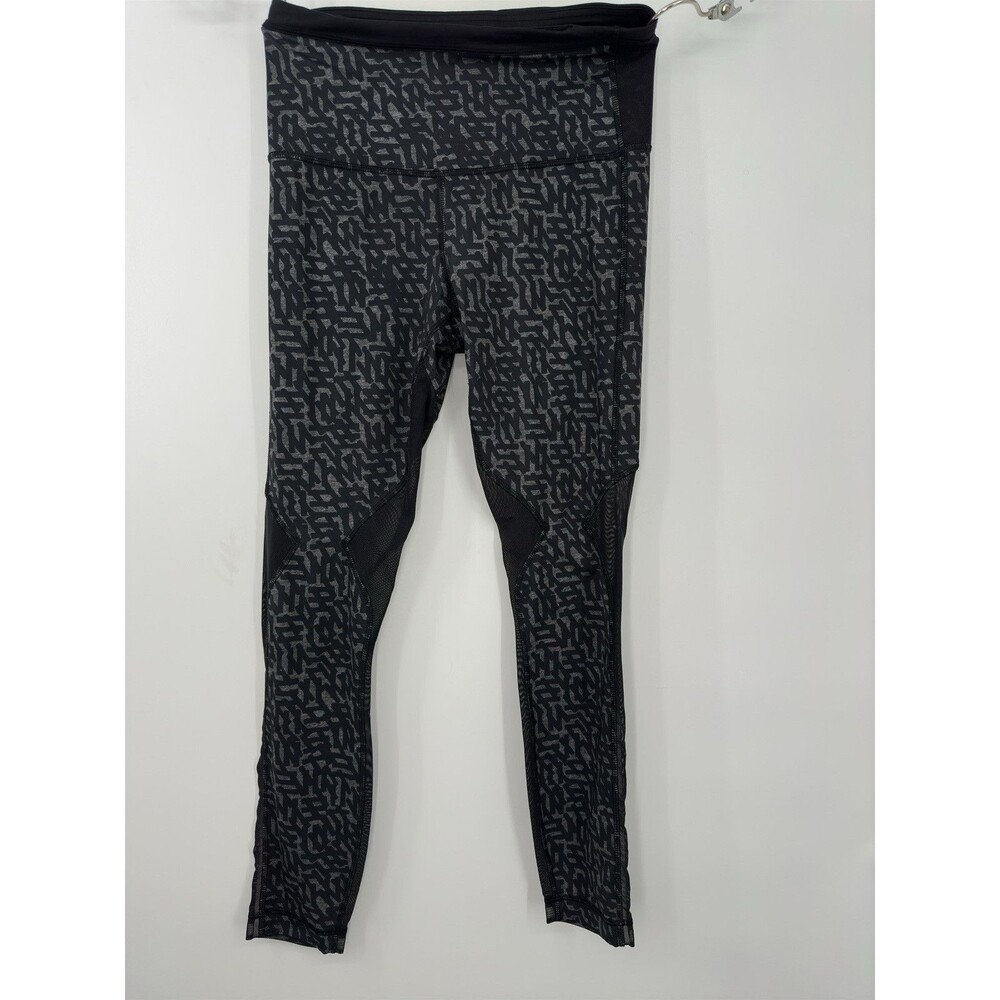 Lululemon Running in the city 7/8 tight Full on Luxtreme heathered Net Size 6